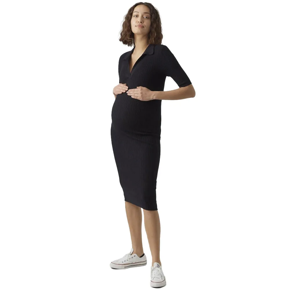 Платье с коротким рукавом Vero Moda Holly Maternity, черный 
Платье с коротким рукавом Vero Moda Holly Maternity, черный