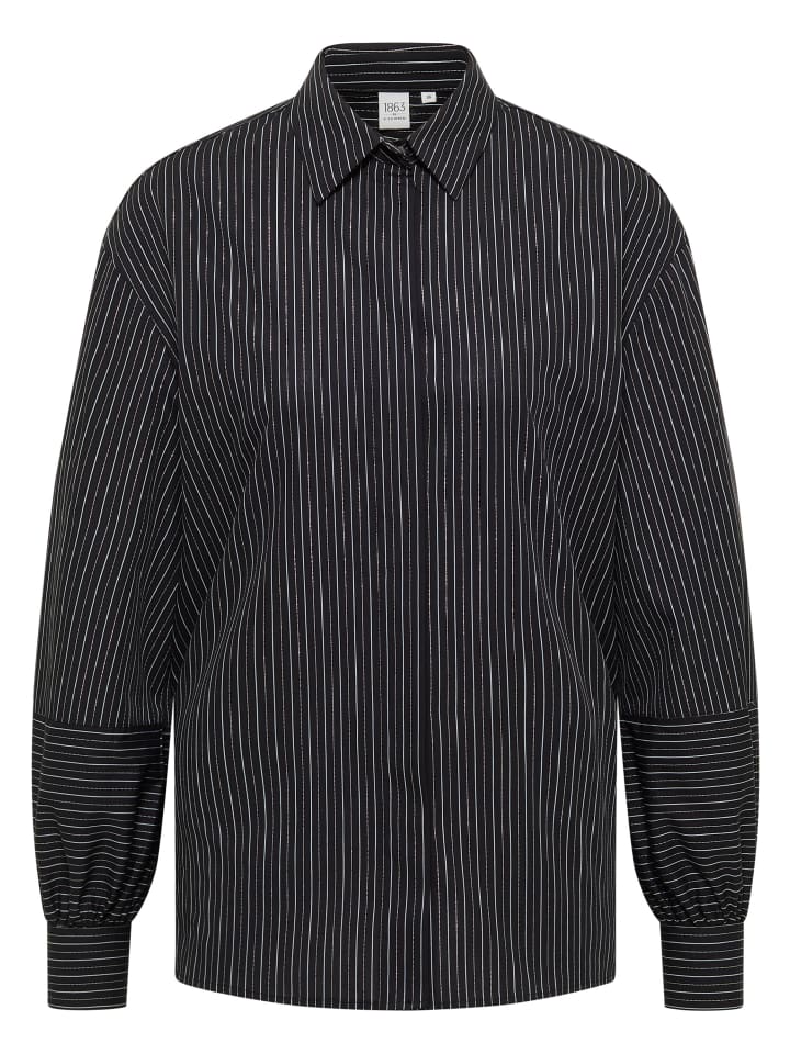 Черная блузка свободного кроя Eterna
Черная блузка свободного кроя Eterna