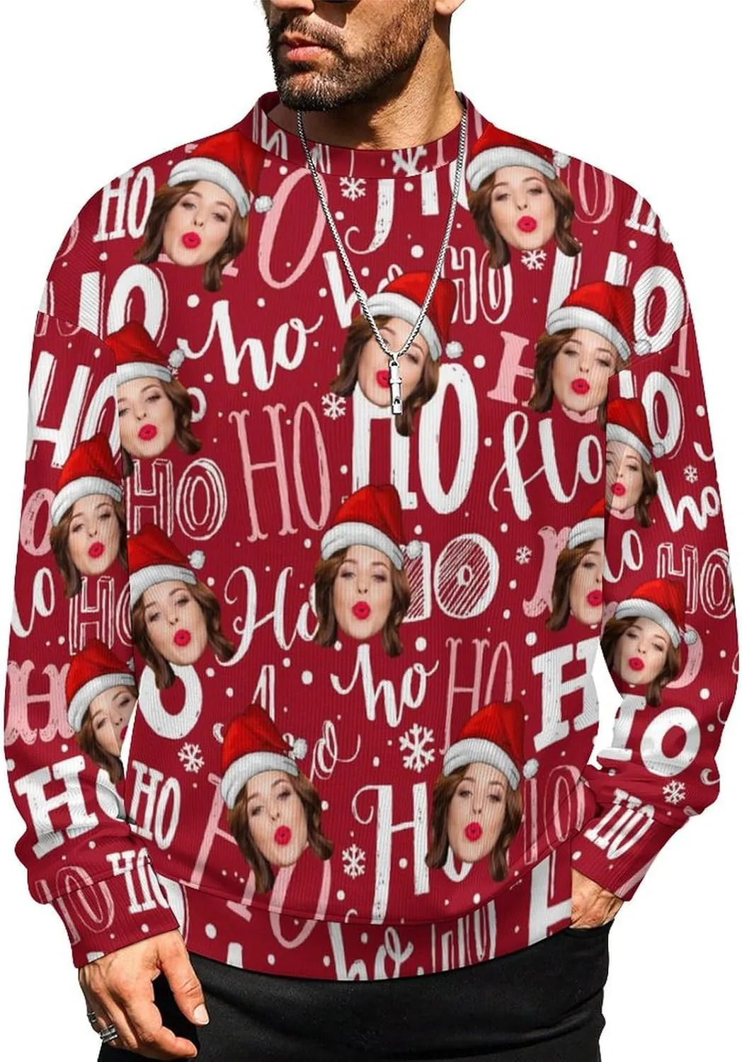 Свитер с индивидуальным принтом на Рождество Artsadd
Свитер с индивидуальным принтом на Рождество Artsadd