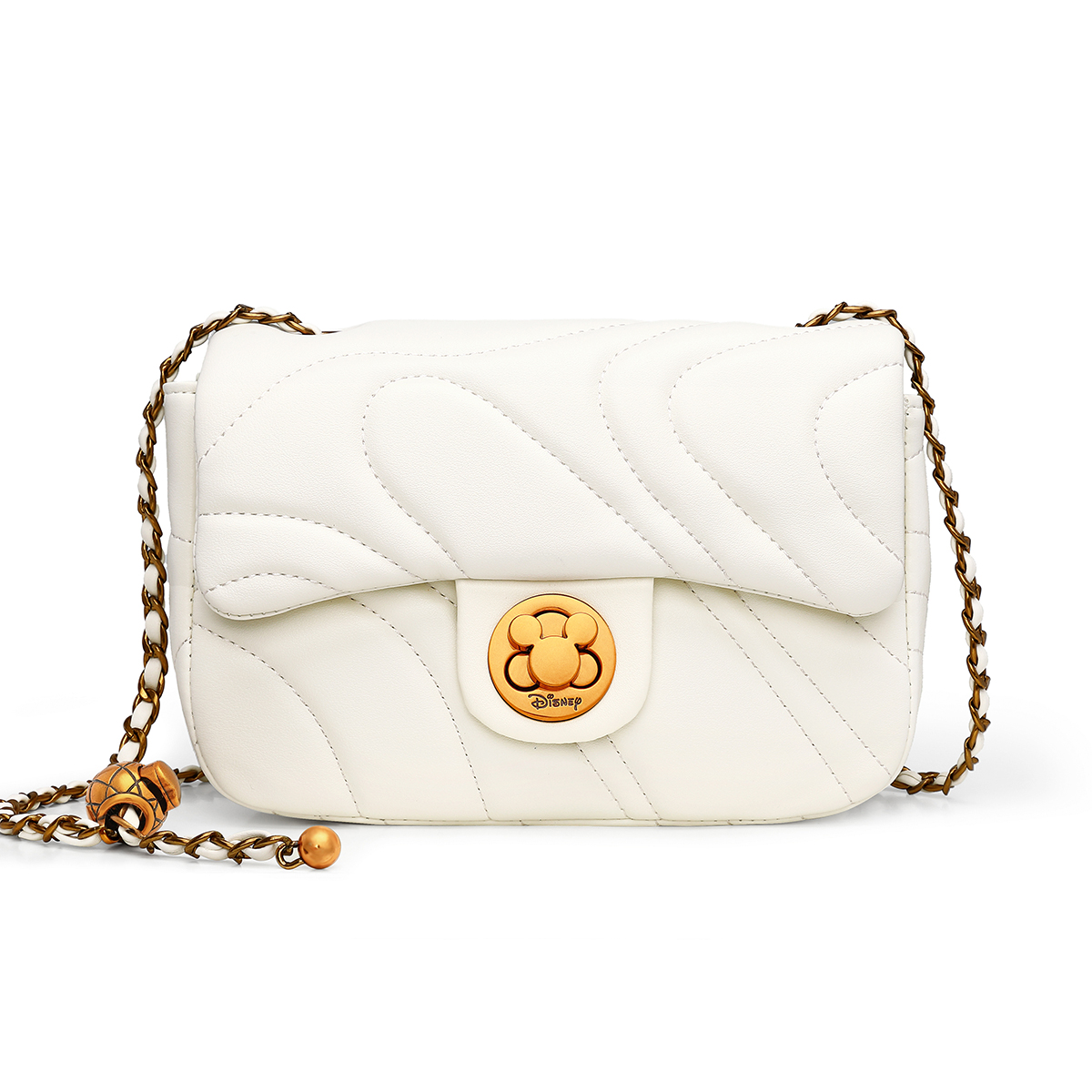 Disney Микки Серия Плечевая сумка через плечо женская черно-белая, White
Disney Микки Серия Плечевая сумка через плечо женская черно-белая, White