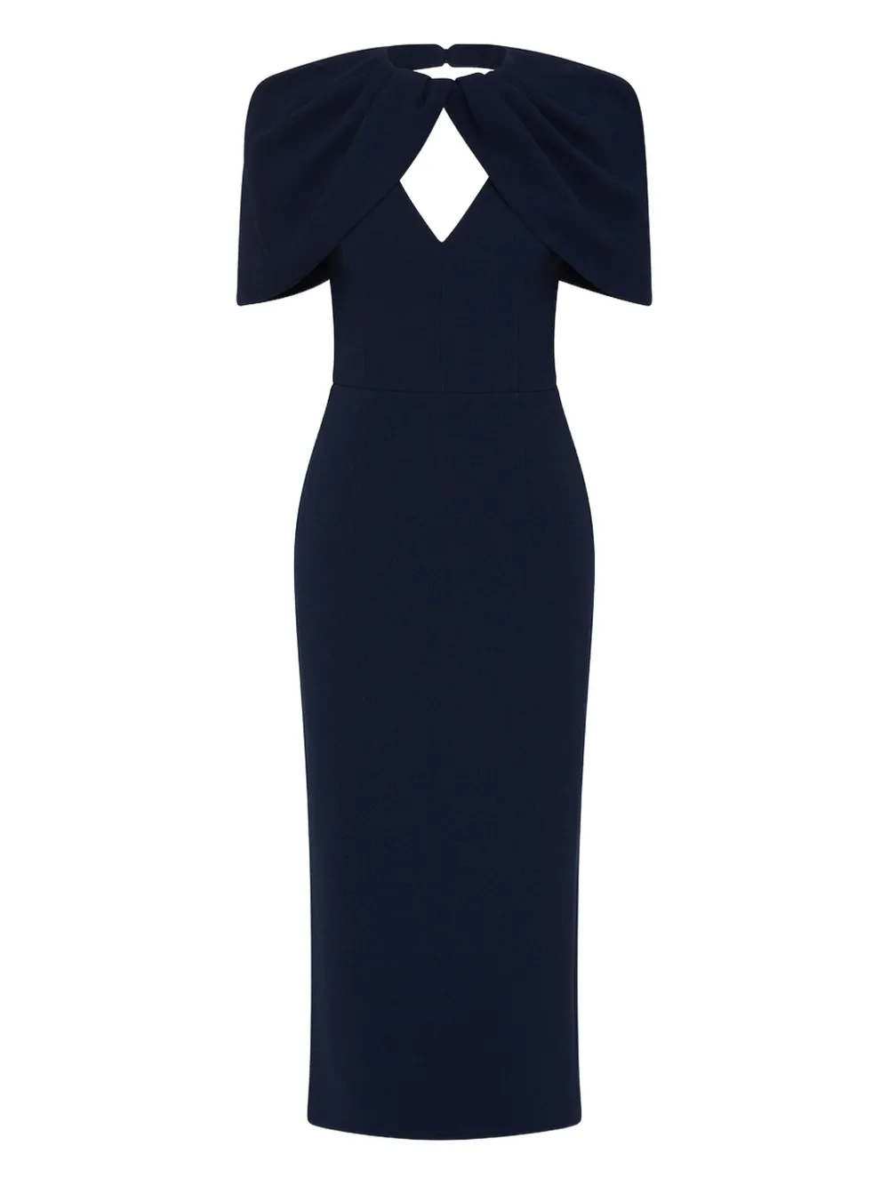 Платье миди с драпировкой Rebecca Vallance, синий
Платье миди с драпировкой Rebecca Vallance, синий