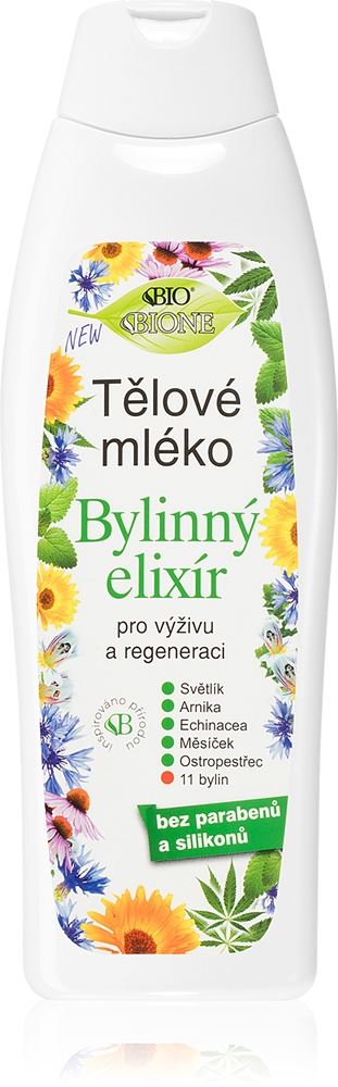 Лосьон для тела Herbal Elixir Bione Cosmetics, 500 мл
Лосьон для тела Herbal Elixir Bione Cosmetics, 500 мл