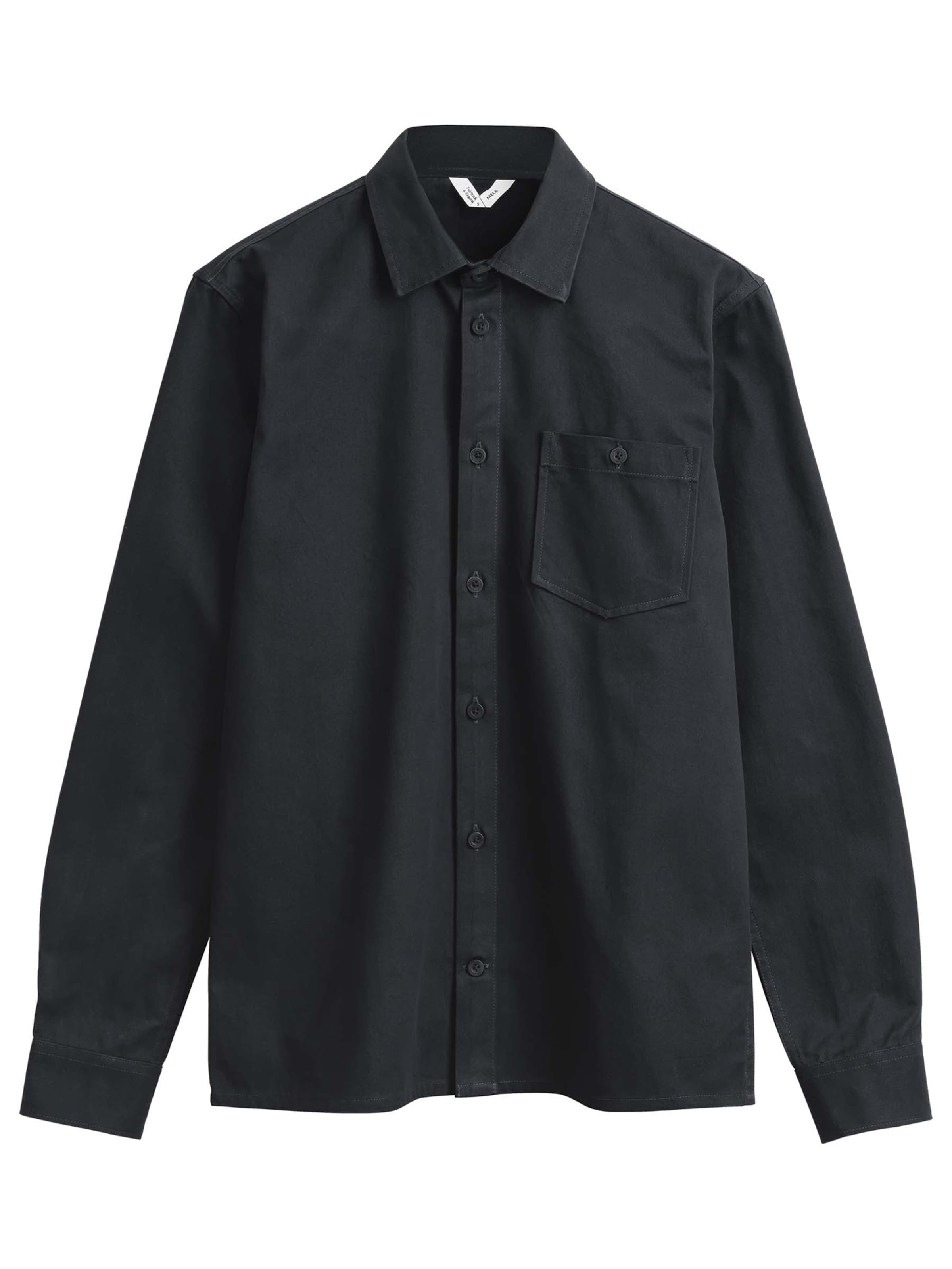 MELA Рубашка на пуговицах Regular fit 'Ashutosh' в черном цвете
MELA Рубашка на пуговицах Regular fit 'Ashutosh' в черном цвете