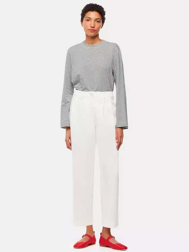 Футболка Whistles Long Sleeve Stripe Cropped, цвет khaki/white
Футболка Whistles Long Sleeve Stripe Cropped, цвет khaki/white