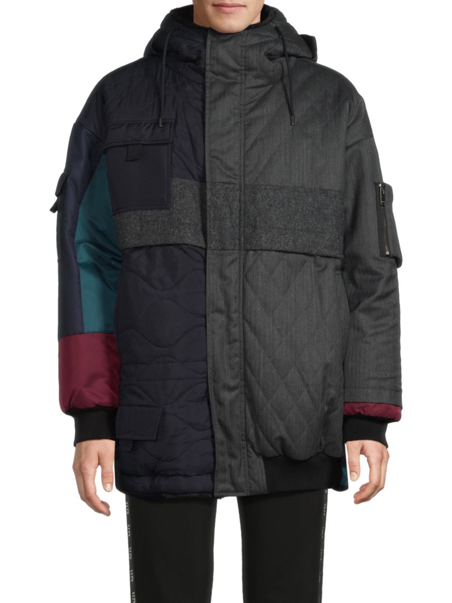 Куртка с капюшоном в стиле колорблок и смешанной техникой Valentino, цвет Grey Navy, Серый, Куртка с капюшоном в стиле колорблок и смешанной техникой Valentino, цвет Grey Navy
Куртка с капюшоном в стиле колорблок и смешанной техникой Valentino, цвет Grey Navy, Серый, Куртка с капюшоном в стиле колорблок и смешанной техникой Valentino, цвет Grey Navy