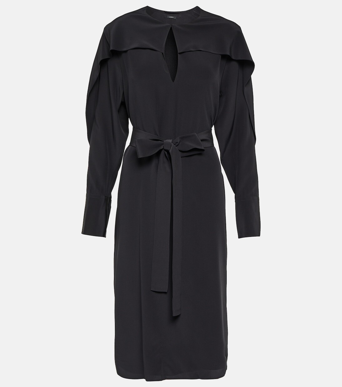 Платье миди danville из шелкового крепдешина Joseph, черный
Платье миди danville из шелкового крепдешина Joseph, черный