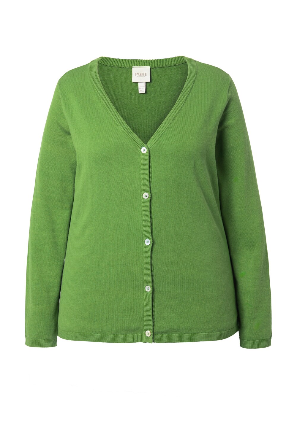 Ulla Popken Кардиган из трикотажа в зеленом цвете
Ulla Popken Кардиган из трикотажа в зеленом цвете