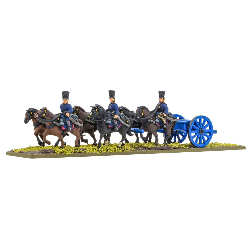 Миниатюра Warlord Games Black Powder Epic Battles: Napoleonic Prussian Horse Artillery Limber
Миниатюра Warlord Games Black Powder Epic Battles: Napoleonic Prussian Horse Artillery Limber