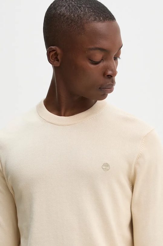 Хлопковый свитер Timberland, бежевый
Хлопковый свитер Timberland, бежевый