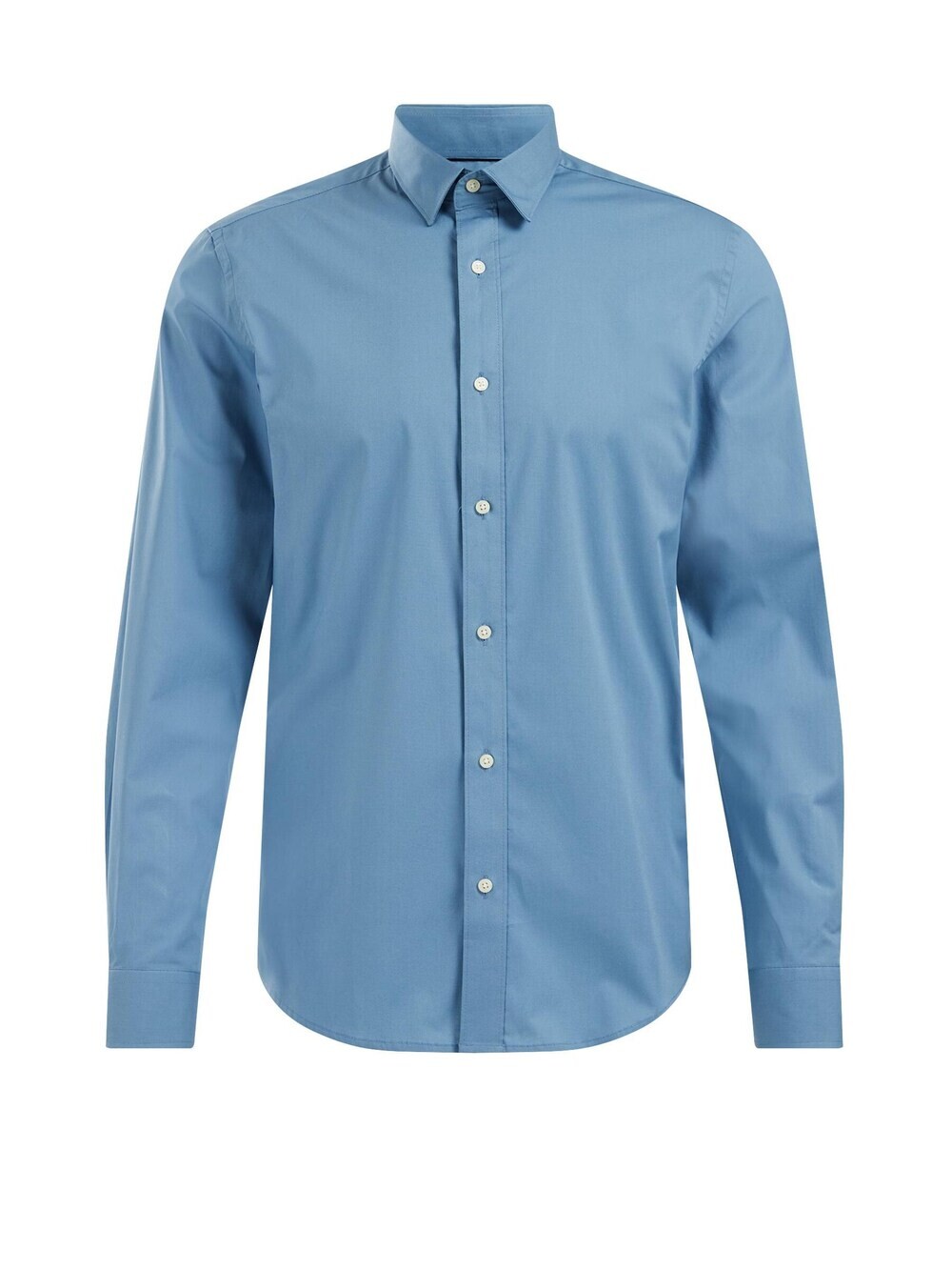 Рубашка узкого кроя на пуговицах We Fashion, синий
Рубашка узкого кроя на пуговицах We Fashion, синий