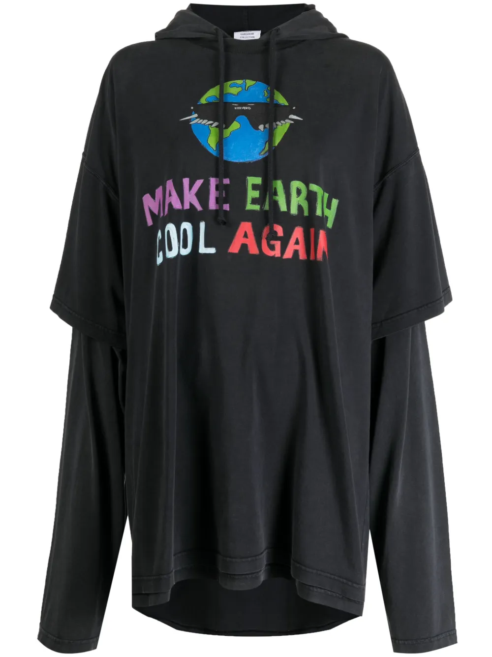 Худи Cool Earth VETEMENTS, серый
Худи Cool Earth VETEMENTS, серый