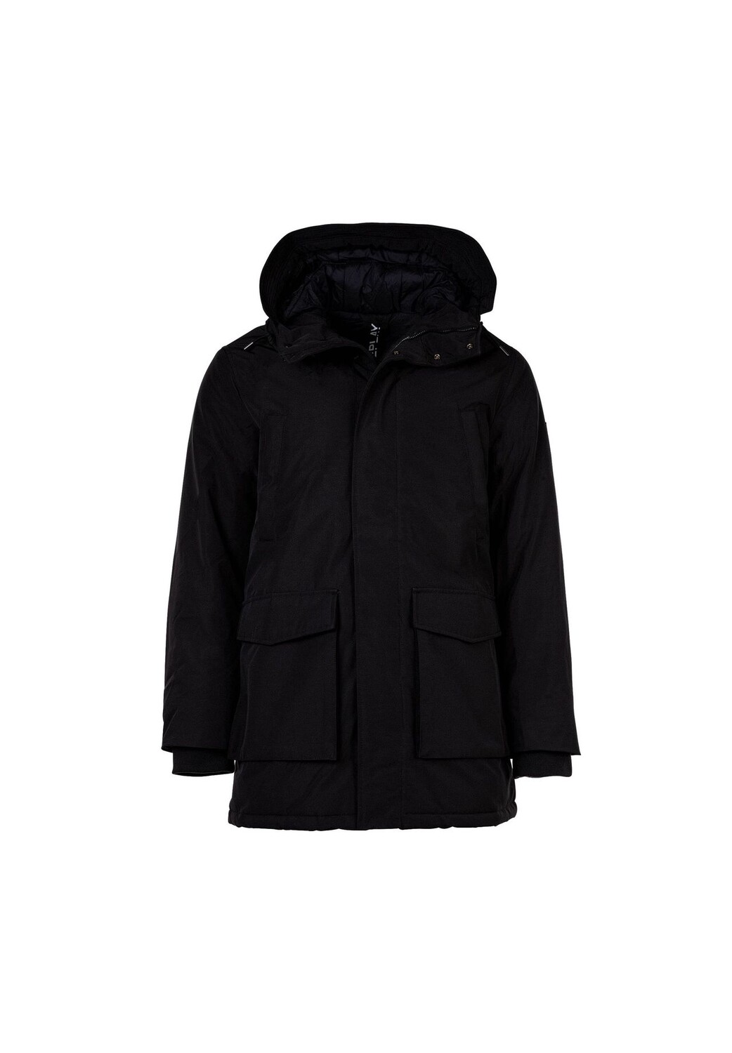 Мужская куртка-парка, на подкладке, 3-слойная, переработанный материал, капюшон REPLAY, черный
Мужская куртка-парка, на подкладке, 3-слойная, переработанный материал, капюшон REPLAY, черный