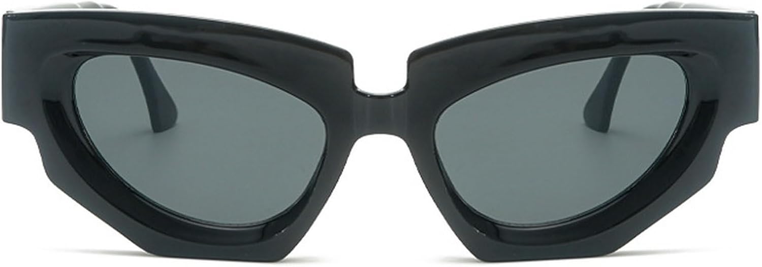 Большие солнцезащитные очки «кошачий глаз» для женщин, роскошные винтажные синие солнцезащитные очки для дам, модные солнцезащитные очки с защитой от УФ-излучения mincl, Black
Большие солнцезащитные очки «кошачий глаз» для женщин, роскошные винтажные синие солнцезащитные очки для дам, модные солнцезащитные очки с защитой от УФ-излучения mincl, Black