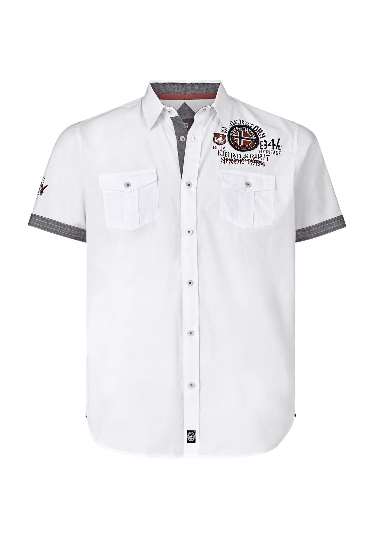 Рубашка с коротким рукавом SNOFRED JAN VANDERSTORM, белый
Рубашка с коротким рукавом SNOFRED JAN VANDERSTORM, белый