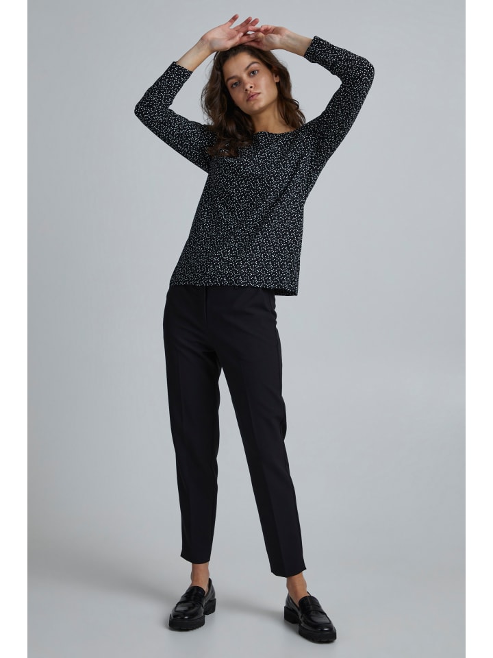 ICHI Блузка с длинными рукавами IHVERA, стандартный крой, черная
ICHI Блузка с длинными рукавами IHVERA, стандартный крой, черная