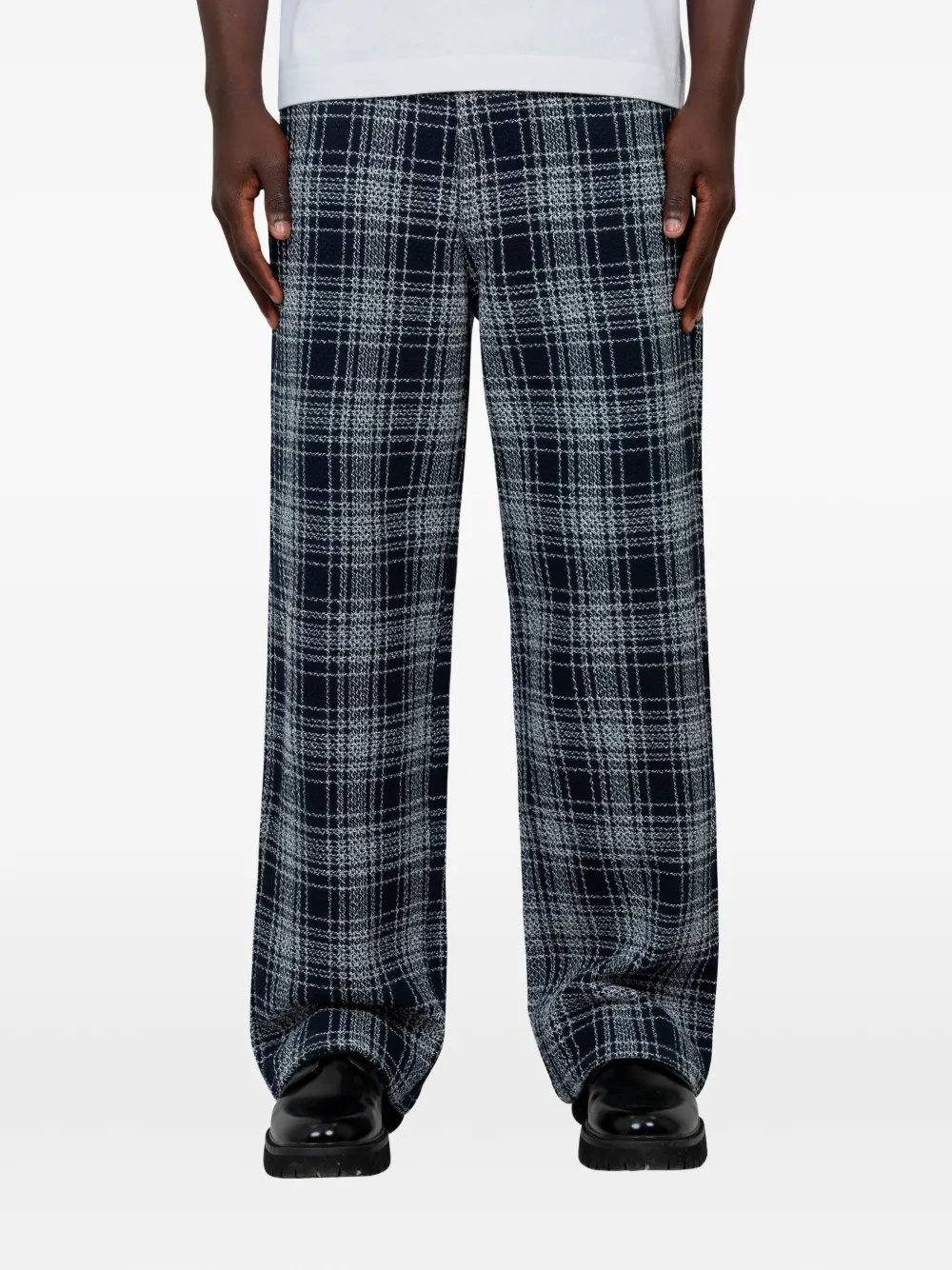 Твидовые брюки в клетку Arte Antwerp, синий
Твидовые брюки в клетку Arte Antwerp, синий