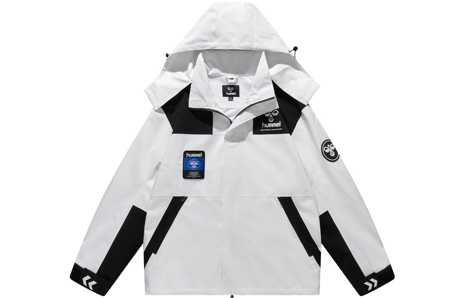 Куртка унисекс Hummel, белый 
Куртка унисекс Hummel, белый