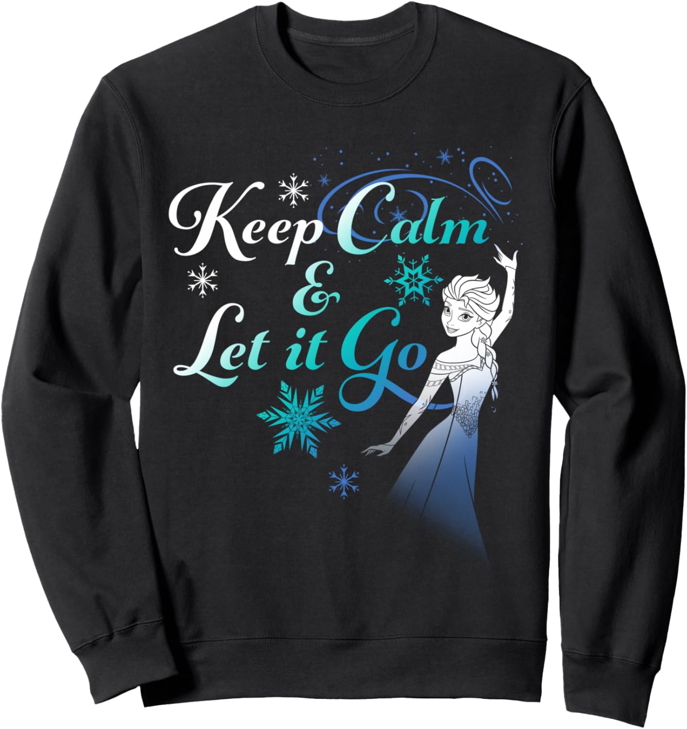 Толстовка Disney «Холодное сердце» с надписью «Сохраняй спокойствие и отпусти», черная
Толстовка Disney «Холодное сердце» с надписью «Сохраняй спокойствие и отпусти», черная