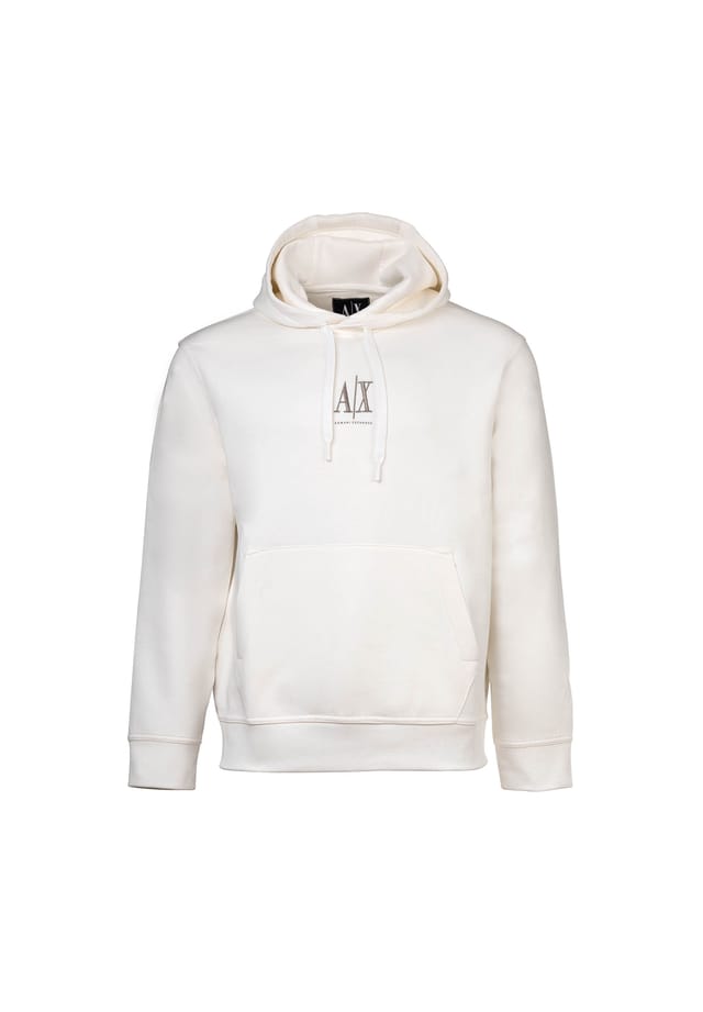 Худи - толстовка с капюшоном и логотипом из хлопковой смеси Armani Exchange, белый
Худи - толстовка с капюшоном и логотипом из хлопковой смеси Armani Exchange, белый