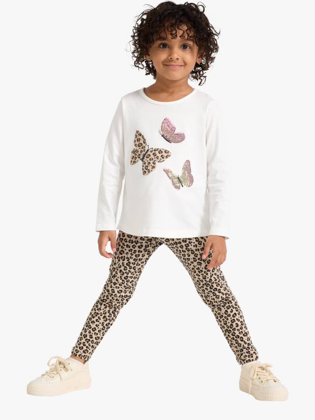 Детские леопардовые леггинсы из хлопковой смеси Lindex, Beige
Детские леопардовые леггинсы из хлопковой смеси Lindex, Beige