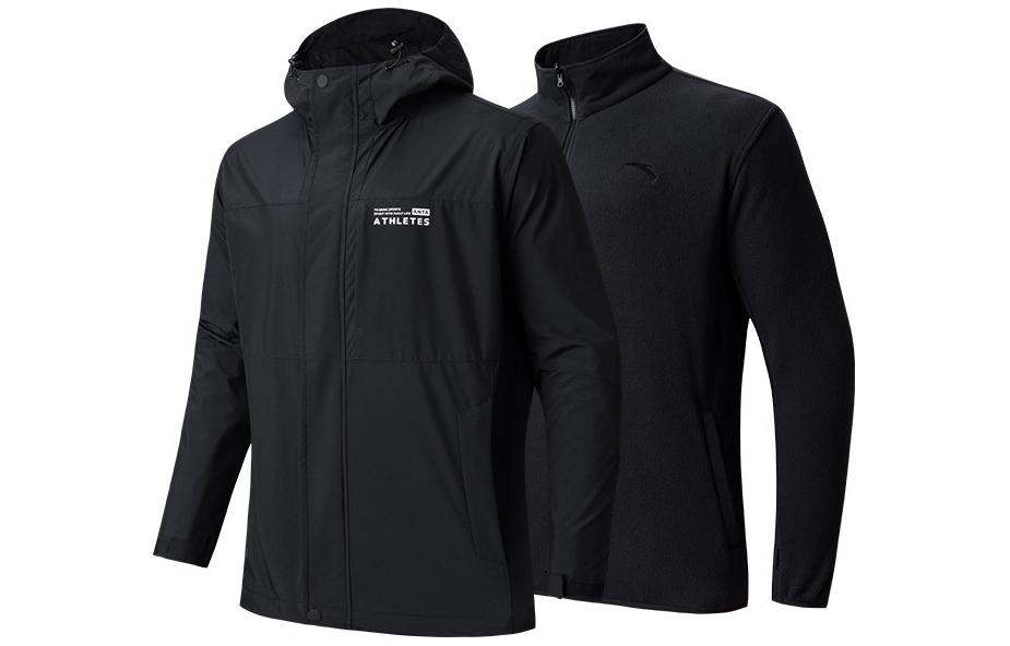 ANTA Ветровка мужская, Basic Black-5
ANTA Ветровка мужская, Basic Black-5