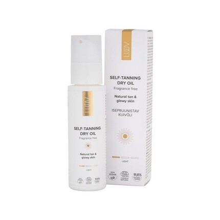 Luuv Сухое масло для автозагара 100 мл, светлый тон, сертифицировано Ecocert Cosmos Natural
Luuv Сухое масло для автозагара 100 мл, светлый тон, сертифицировано Ecocert Cosmos Natural