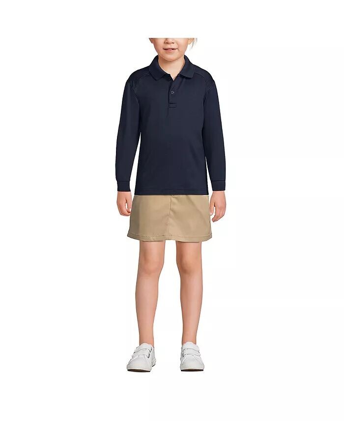 Школьная форма для девочек, рубашка поло с длинными рукавами Rapid Dry Lands' End, синий
Школьная форма для девочек, рубашка поло с длинными рукавами Rapid Dry Lands' End, синий