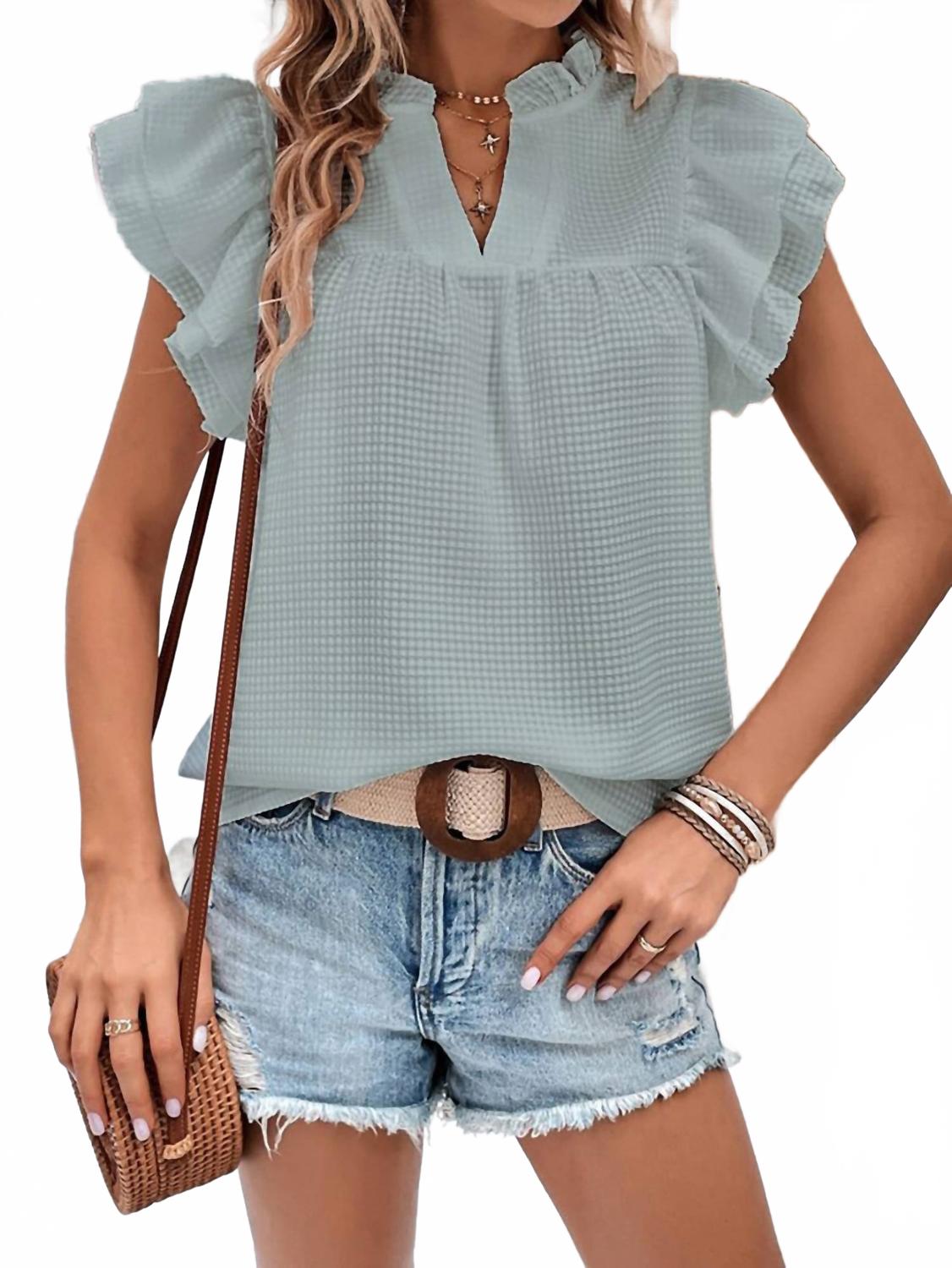 Блузка Ruffle & Go синего цвета Miss Sparkling, синий
Блузка Ruffle & Go синего цвета Miss Sparkling, синий