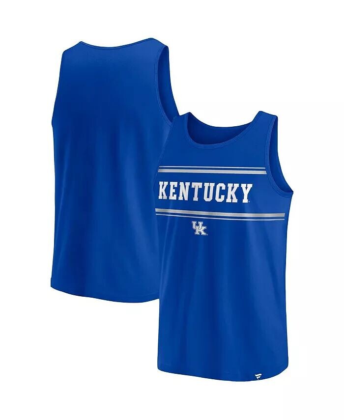 Мужская майка в полоску Royal Kentucky Wildcats Fanatics
Мужская майка в полоску Royal Kentucky Wildcats Fanatics