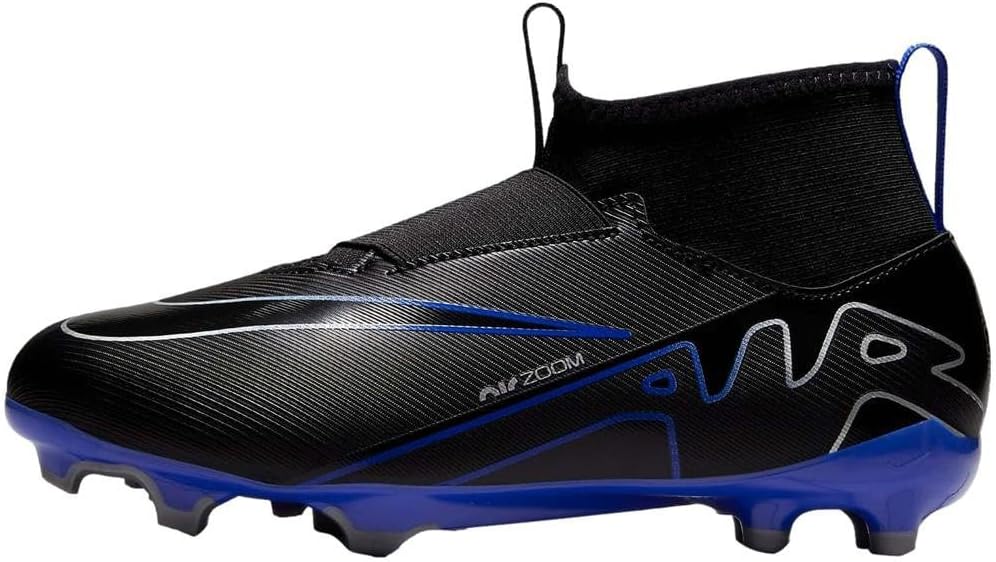 Nike Unisex-Child Jr Zoom Superfly 9 Acad Fg/Mg, Black Blue Grey
Nike Unisex-Child Jr Zoom Superfly 9 Acad Fg/Mg, Black Blue Grey