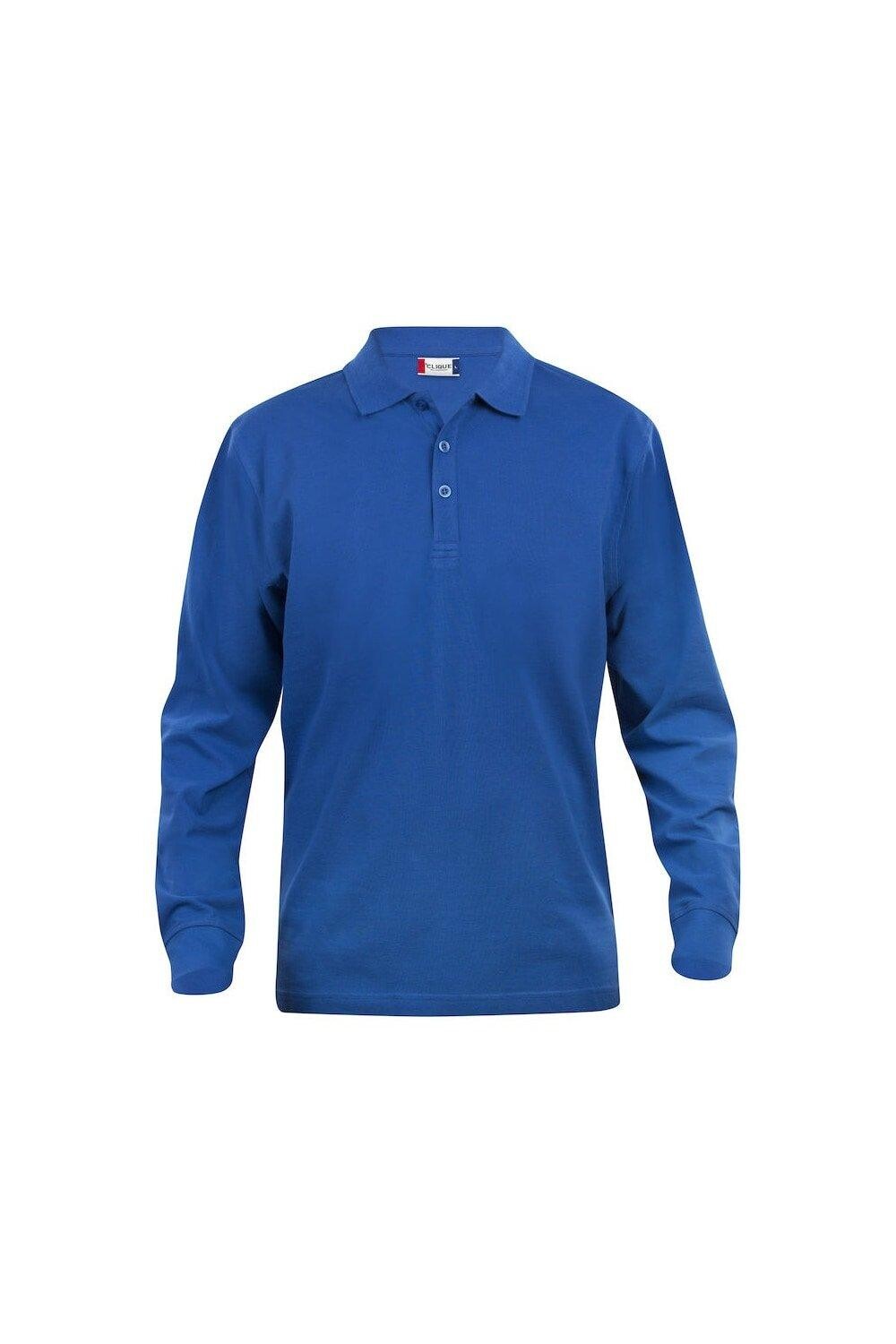 Классическая рубашка-поло Lincoln с длинными рукавами Clique, синий
Классическая рубашка-поло Lincoln с длинными рукавами Clique, синий