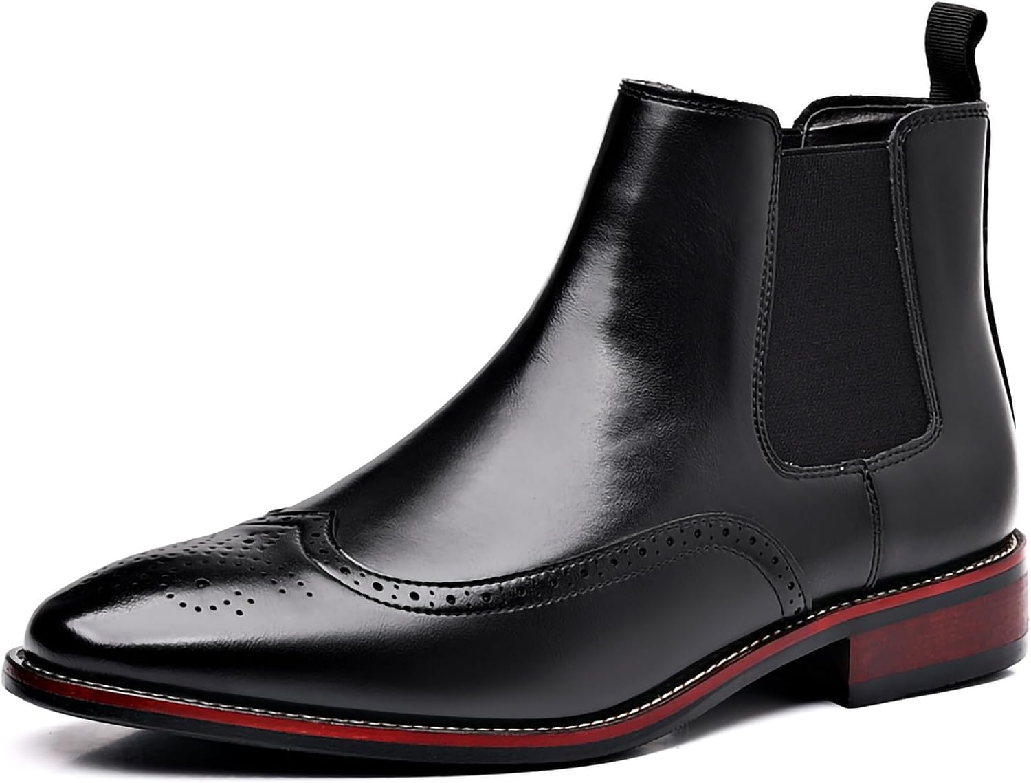 Мужские броги из искусственной кожи - челси на шнуровке с низким голенищем - британский стиль, повседневные и деловые ботинки Generic, черный
Мужские броги из искусственной кожи - челси на шнуровке с низким голенищем - британский стиль, повседневные и деловые ботинки Generic, черный