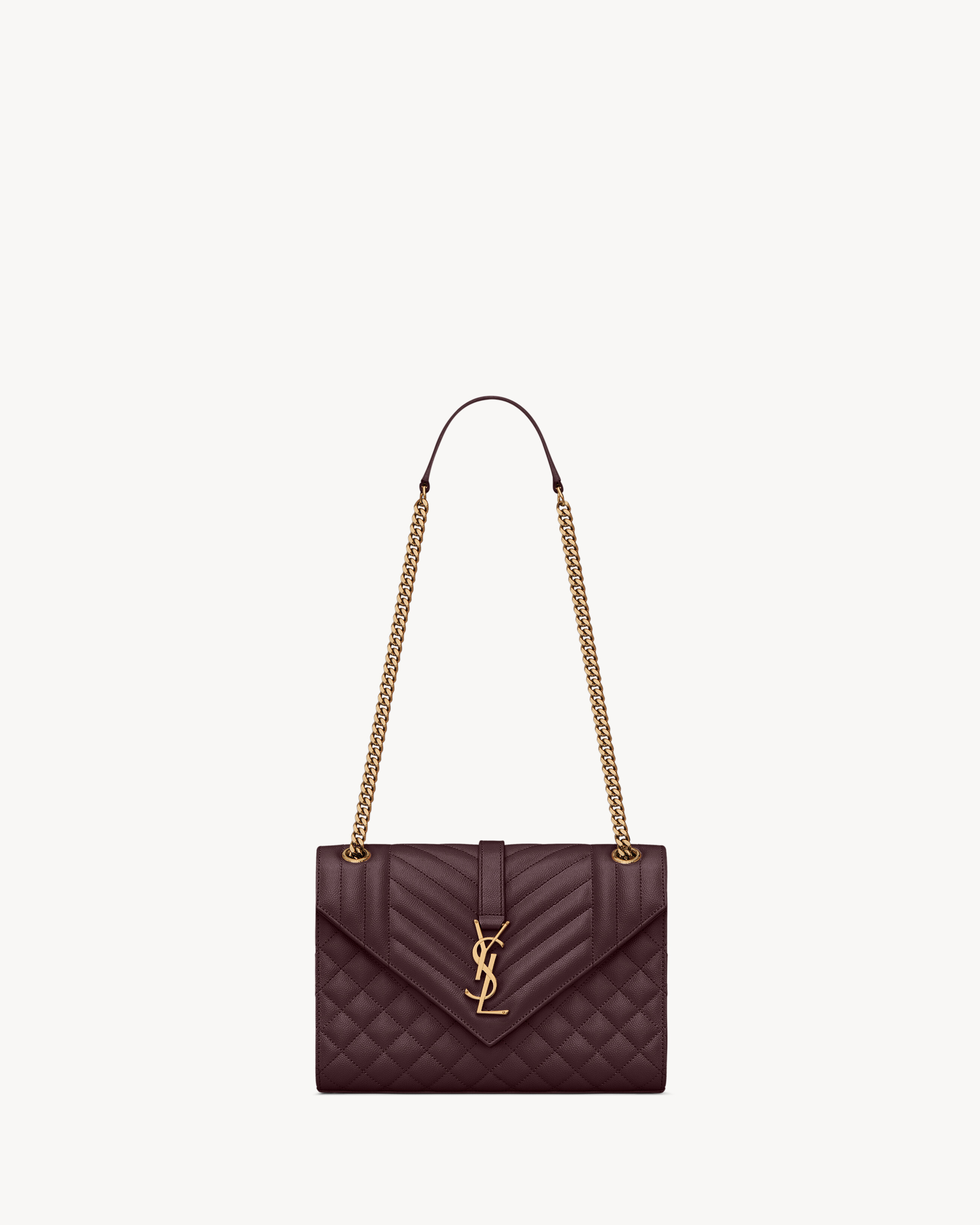 Сумка ENVELOPE среднего размера из кожи grain de poudre Saint Laurent, красный
Сумка ENVELOPE среднего размера из кожи grain de poudre Saint Laurent, красный