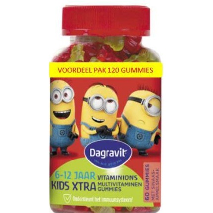 Kids Extra Vitaminions 6+ Gums - Необходимые витамины для детей от 6 лет и старше Dagravit 
Kids Extra Vitaminions 6+ Gums - Необходимые витамины для детей от 6 лет и старше Dagravit