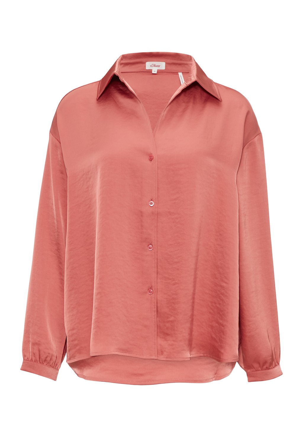 Блузка на пуговицах MIT V-AUSSCHNITT s.Oliver, лососевый
Блузка на пуговицах MIT V-AUSSCHNITT s.Oliver, лососевый