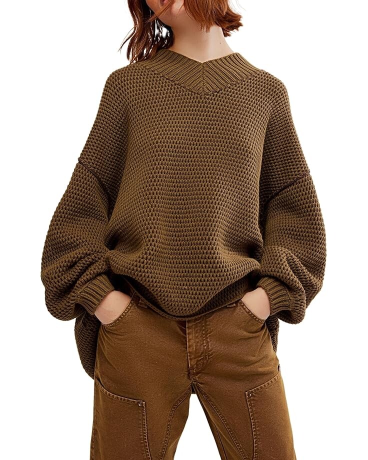 Свитер Free People Maisie Sweater, цвет Olive Fudge Combo
Свитер Free People Maisie Sweater, цвет Olive Fudge Combo