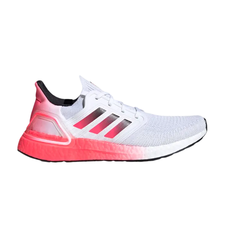Кроссовки Adidas UltraBoost 20, белый 
Кроссовки Adidas UltraBoost 20, белый