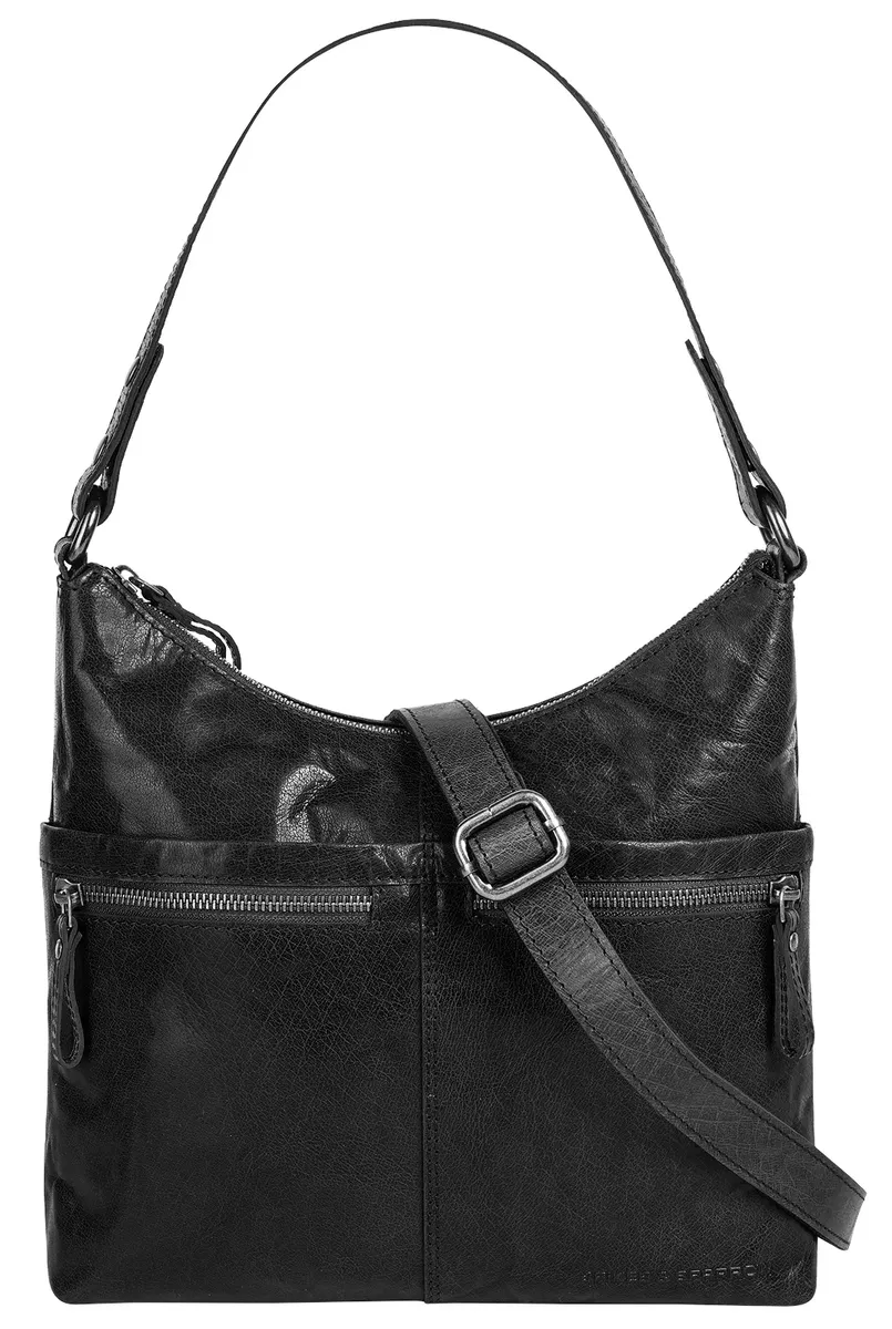 Сумка через плечо Spikes & Sparrow, натуральная кожа, черный
Сумка через плечо Spikes & Sparrow, натуральная кожа, черный