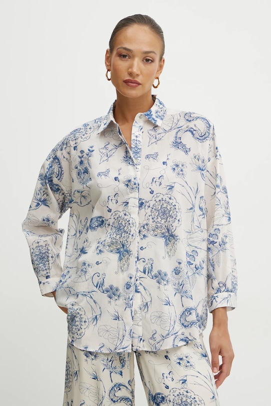 Хлопковая рубашка Fracomina, бежевый
Хлопковая рубашка Fracomina, бежевый