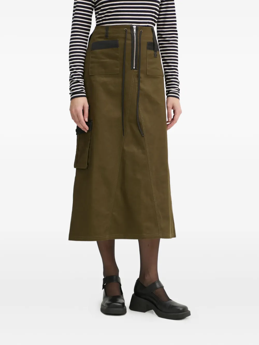 Юбка с карманом на молнии Résumé, зеленый
Юбка с карманом на молнии Résumé, зеленый