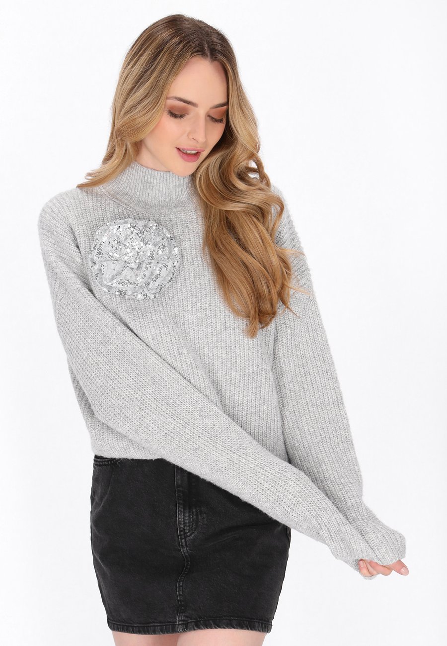 Джемпер DreiMaster Jumper, Grey Melange/Mottled Grey
Джемпер DreiMaster Jumper, Grey Melange/Mottled Grey