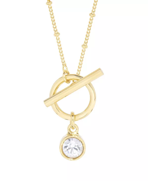 Женский кулон-тогл «Лея» Brook & York, gold
Женский кулон-тогл «Лея» Brook & York, gold