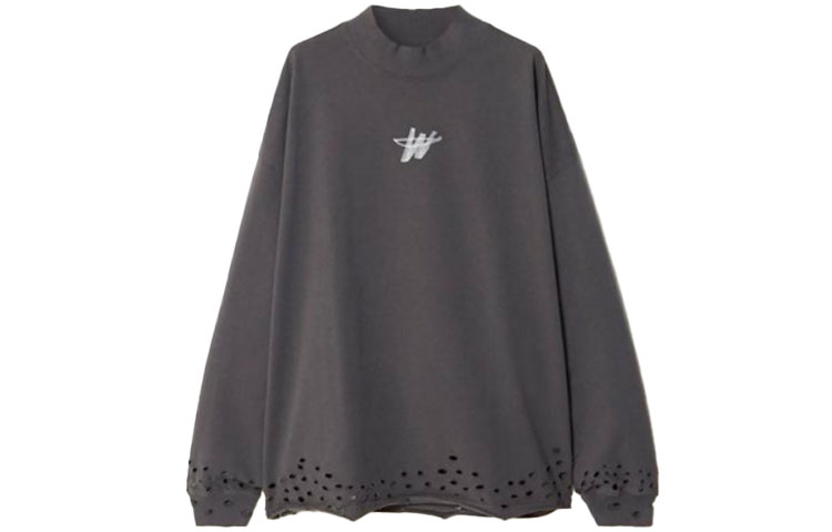 Футболка с высоким воротником и логотипом Wd WE11DONE, серая
Футболка с высоким воротником и логотипом Wd WE11DONE, серая