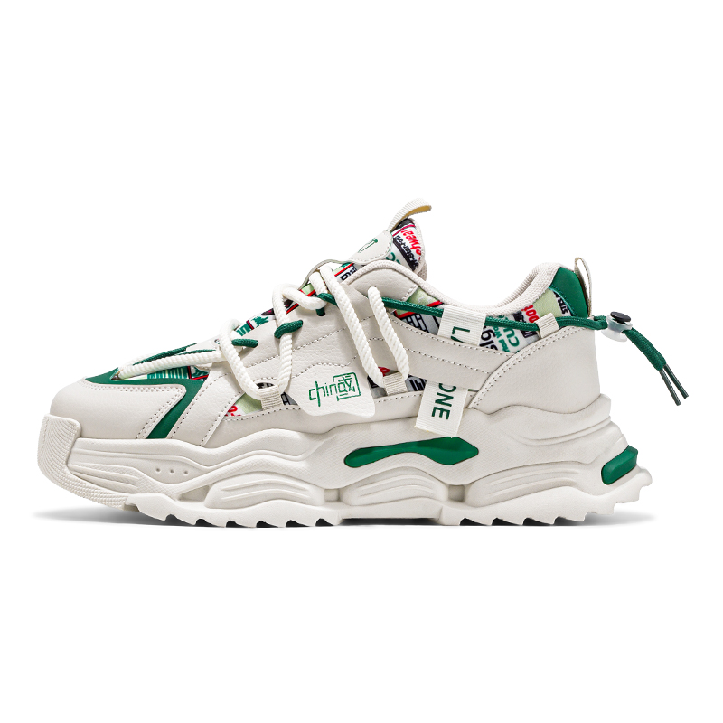 Амортизирующие, нескользящие, водонепроницаемые, низкие, массивные, мужские кроссовки Boogie Bear, Beige Green
Амортизирующие, нескользящие, водонепроницаемые, низкие, массивные, мужские кроссовки Boogie Bear, Beige Green