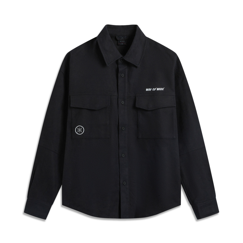 LINING Рубашка унисекс черная
LINING Рубашка унисекс черная