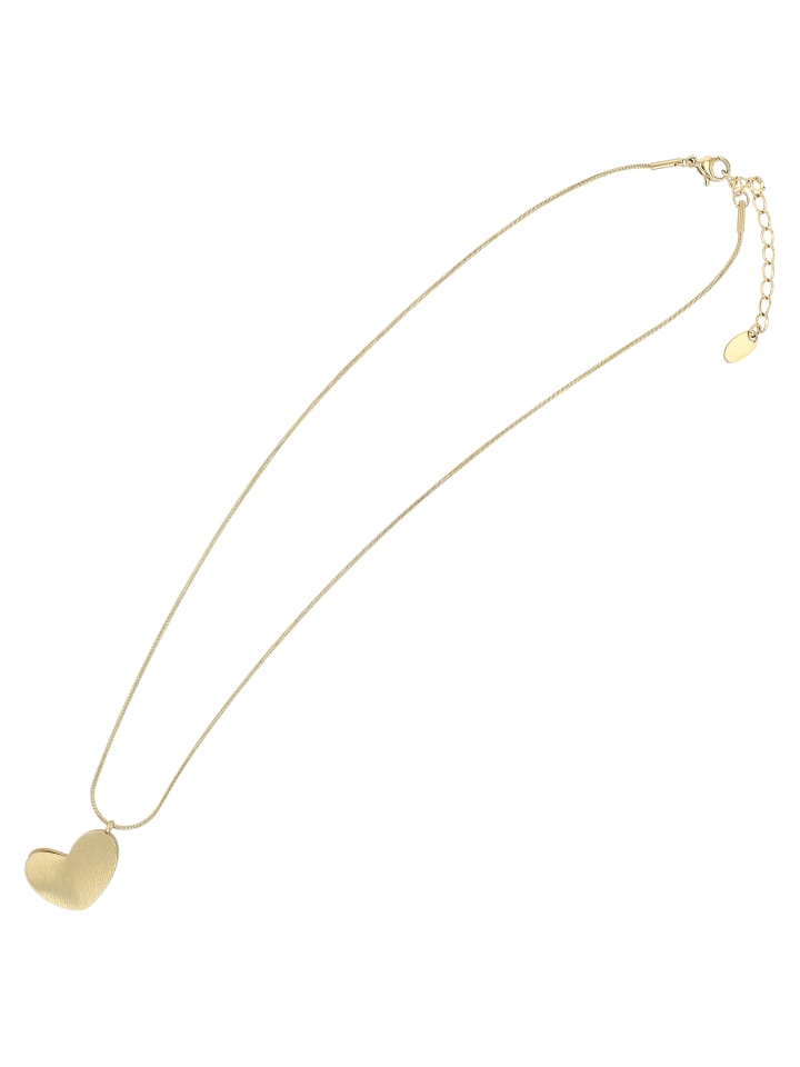 Adeliás Женское колье с подвеской в виде сердца из нержавеющей стали в золотом исполнении
Adeliás Женское колье с подвеской в виде сердца из нержавеющей стали в золотом исполнении