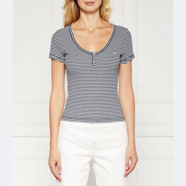 Футболка узкого кроя на пуговицах Tommy Hilfiger, черный
Футболка узкого кроя на пуговицах Tommy Hilfiger, черный