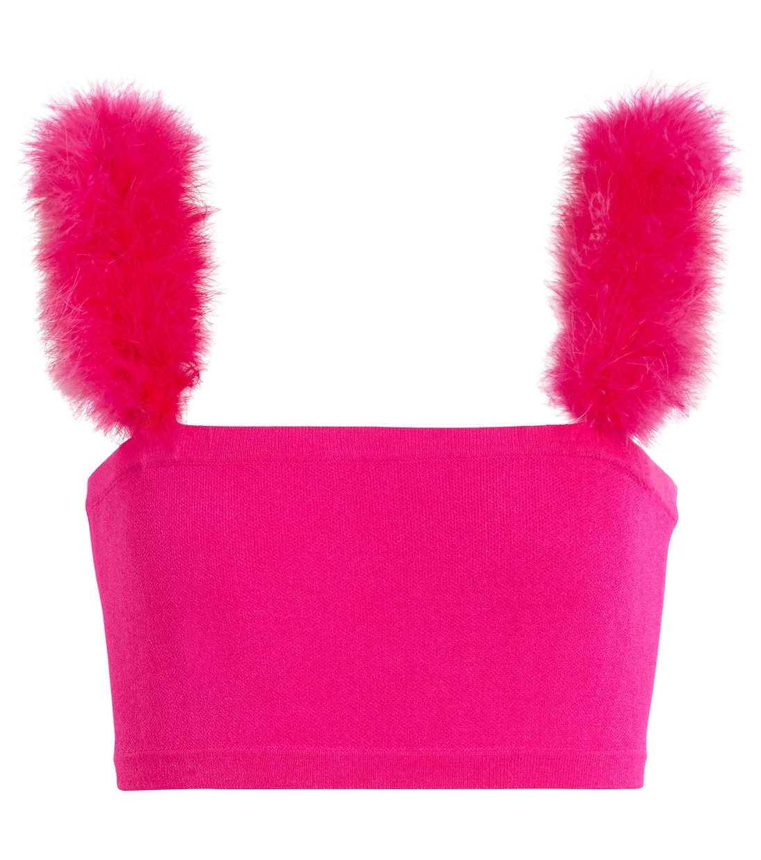 Бюстгальтер с отделкой из искусственного меха Magda Butrym, розовый
Бюстгальтер с отделкой из искусственного меха Magda Butrym, розовый