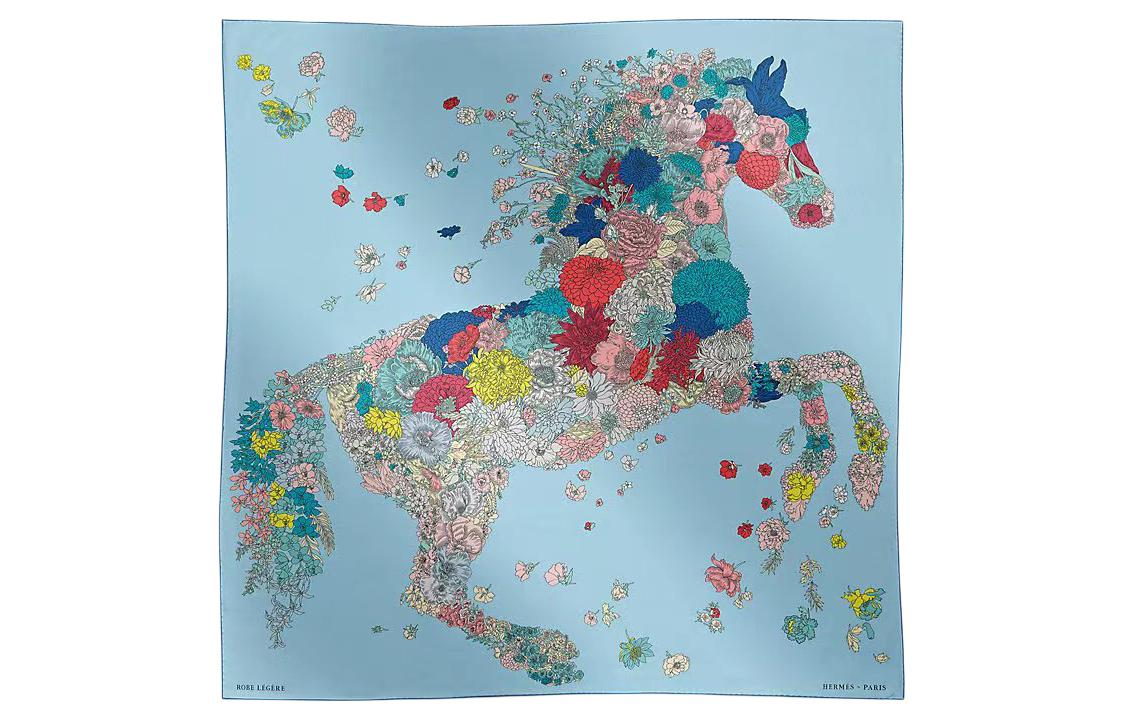 HERMES Шёлковый шарф, Blue, Голубой, HERMES Шёлковый шарф, Blue
HERMES Шёлковый шарф, Blue, Голубой, HERMES Шёлковый шарф, Blue