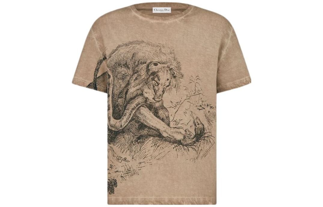 Футболка женская Dior, коричневый
Футболка женская Dior, коричневый